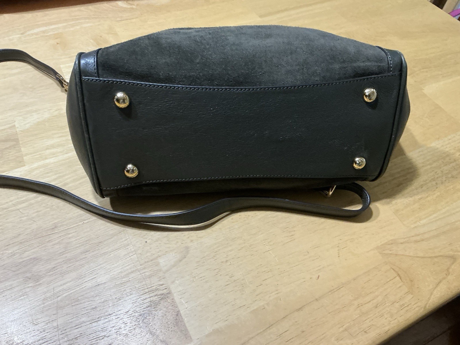 michael kors handbag crossbody used Dark Green