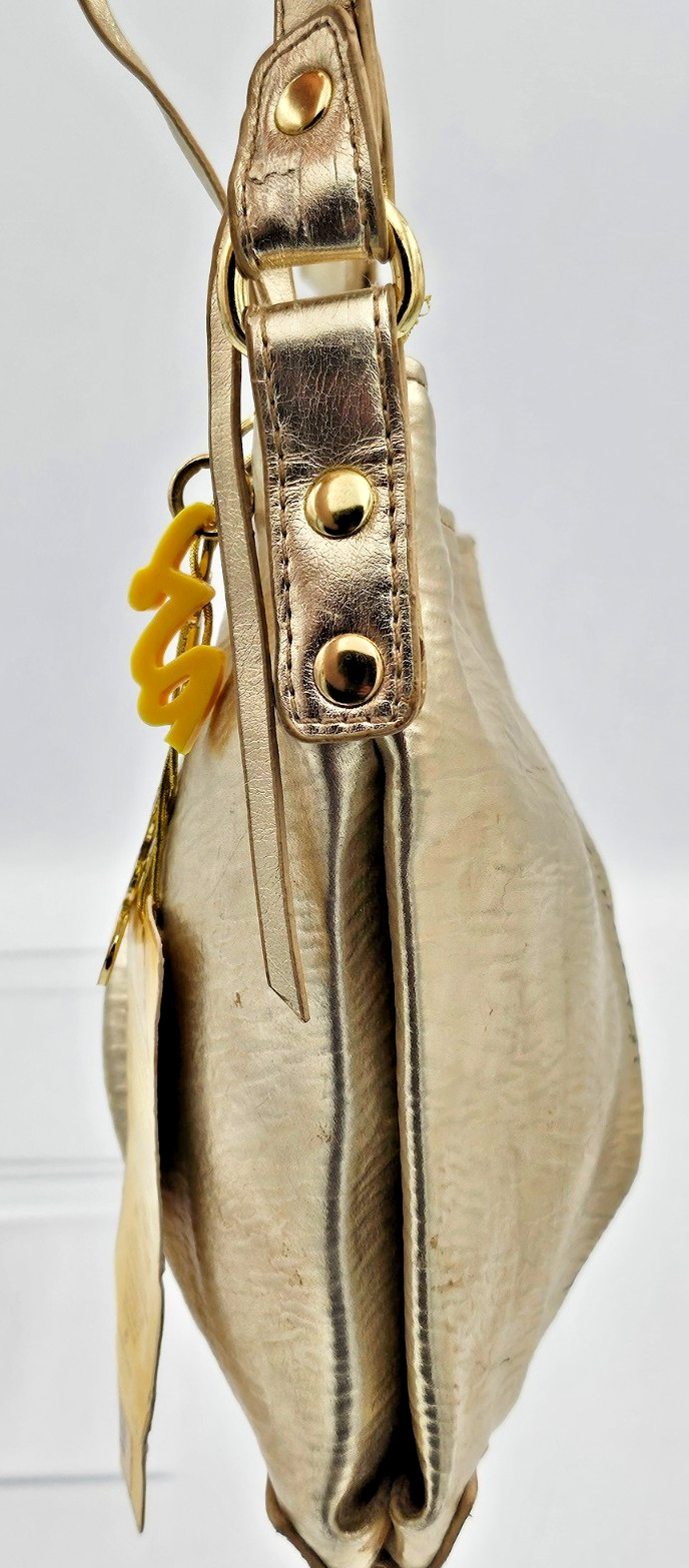 Victoria’s Secret Gold Metallic Shoulder Bag Dream Angels Heavenly Purse
