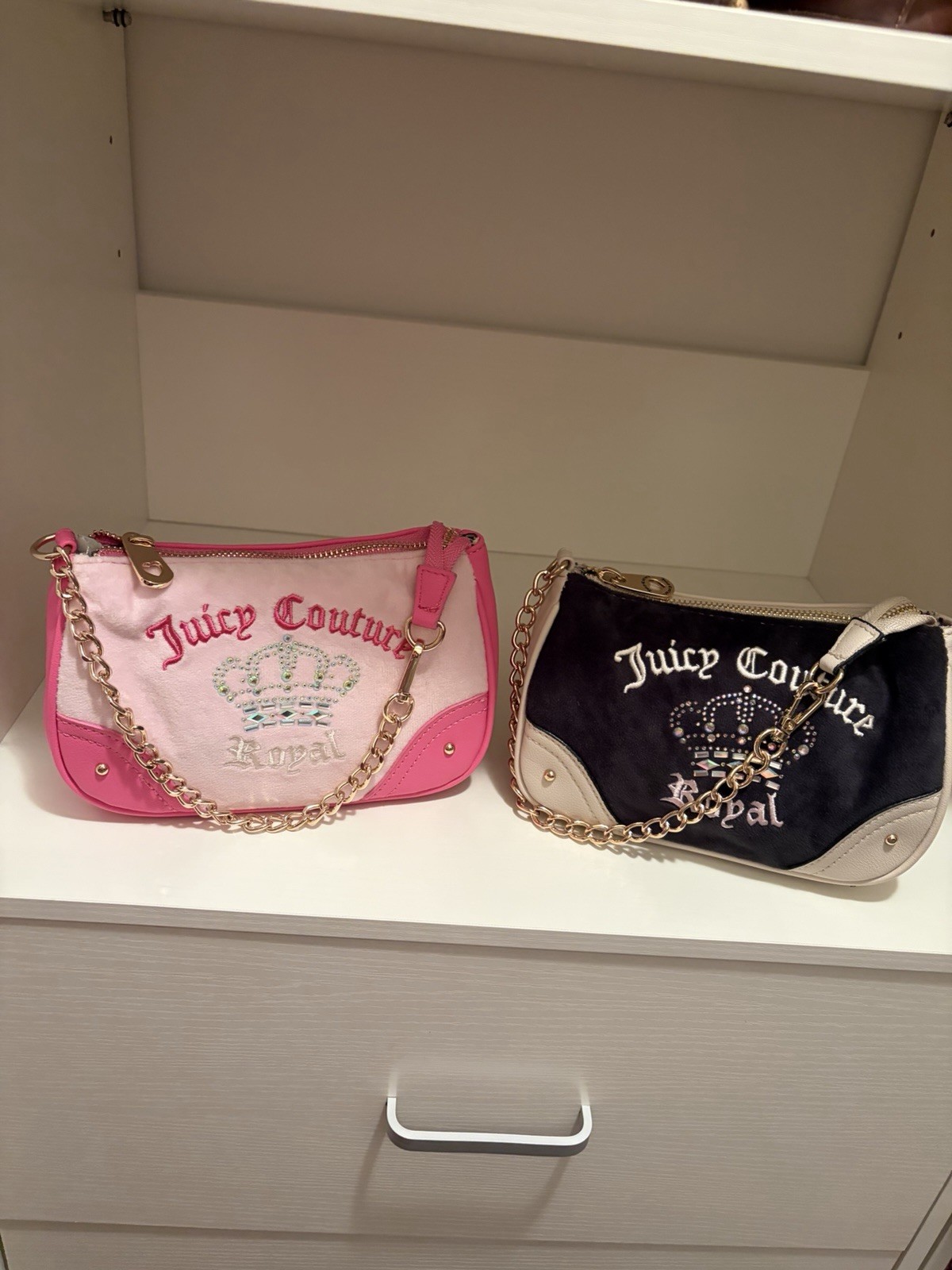 Juicy Couture rhinestone wristlets