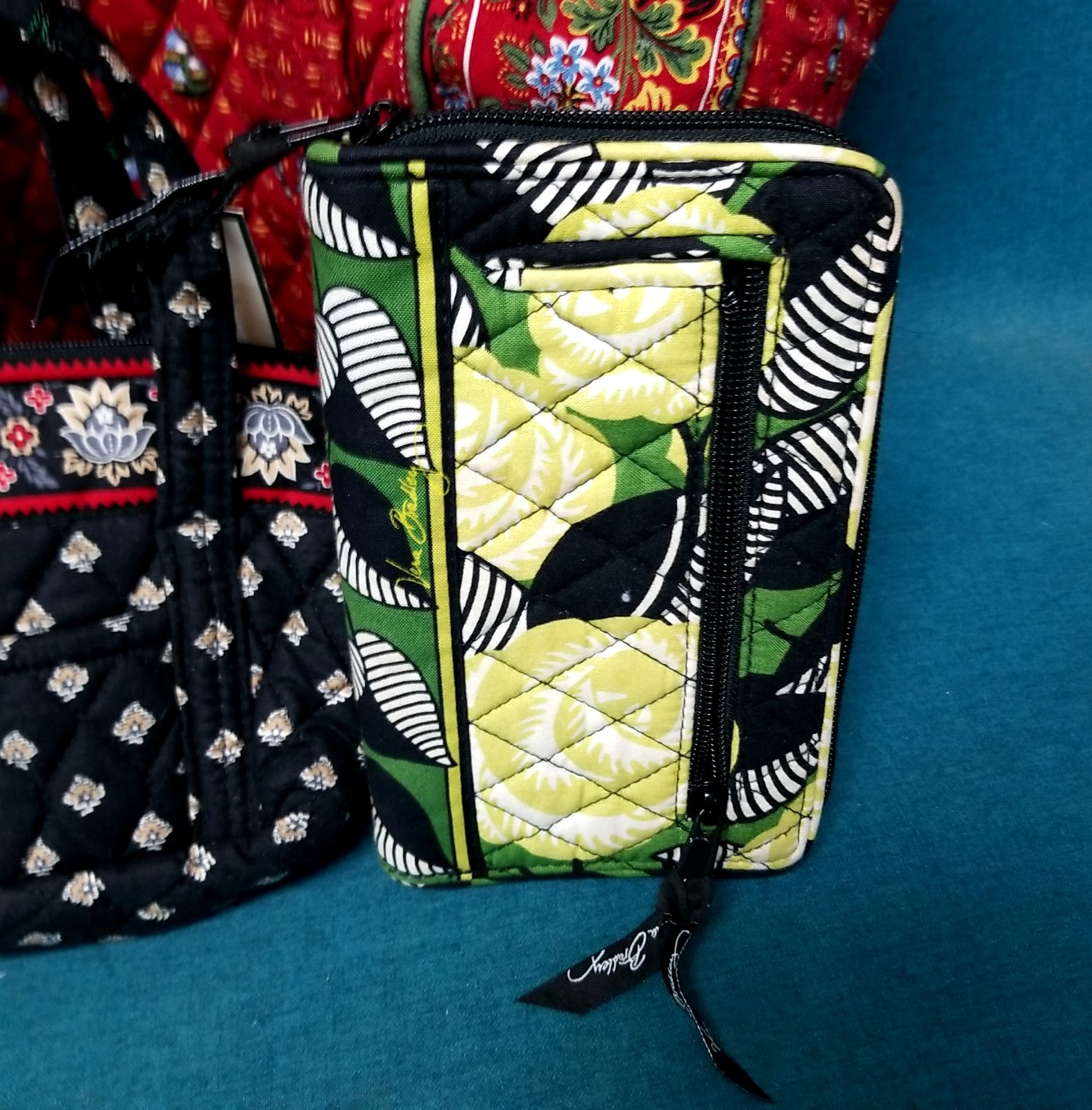 NWT EUC Small Vera Bradley Quilted Bag Purse Accessories Lot