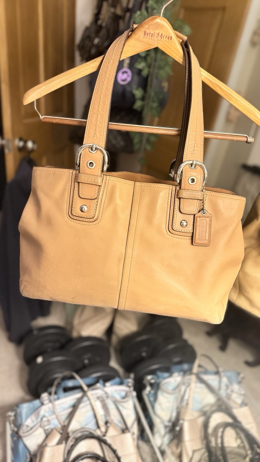 Coach Soho Leather Business Tote F13110