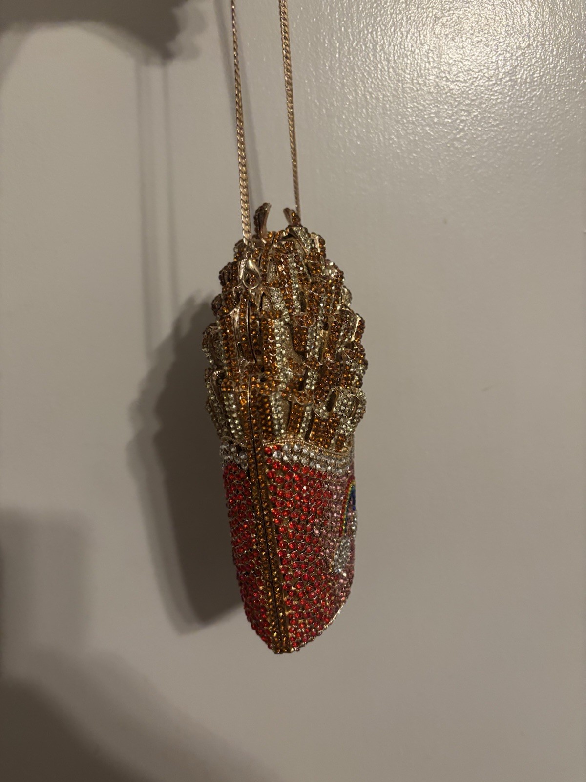 FrenchFrench fries diamond wisp empty metal bag