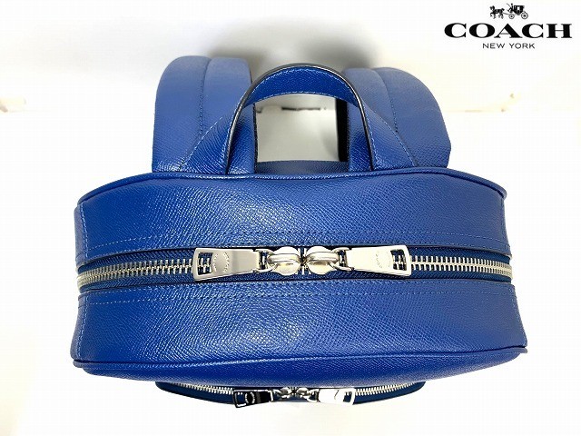 COACH Men’s Kennedy Leather Backpack Daypack 54857