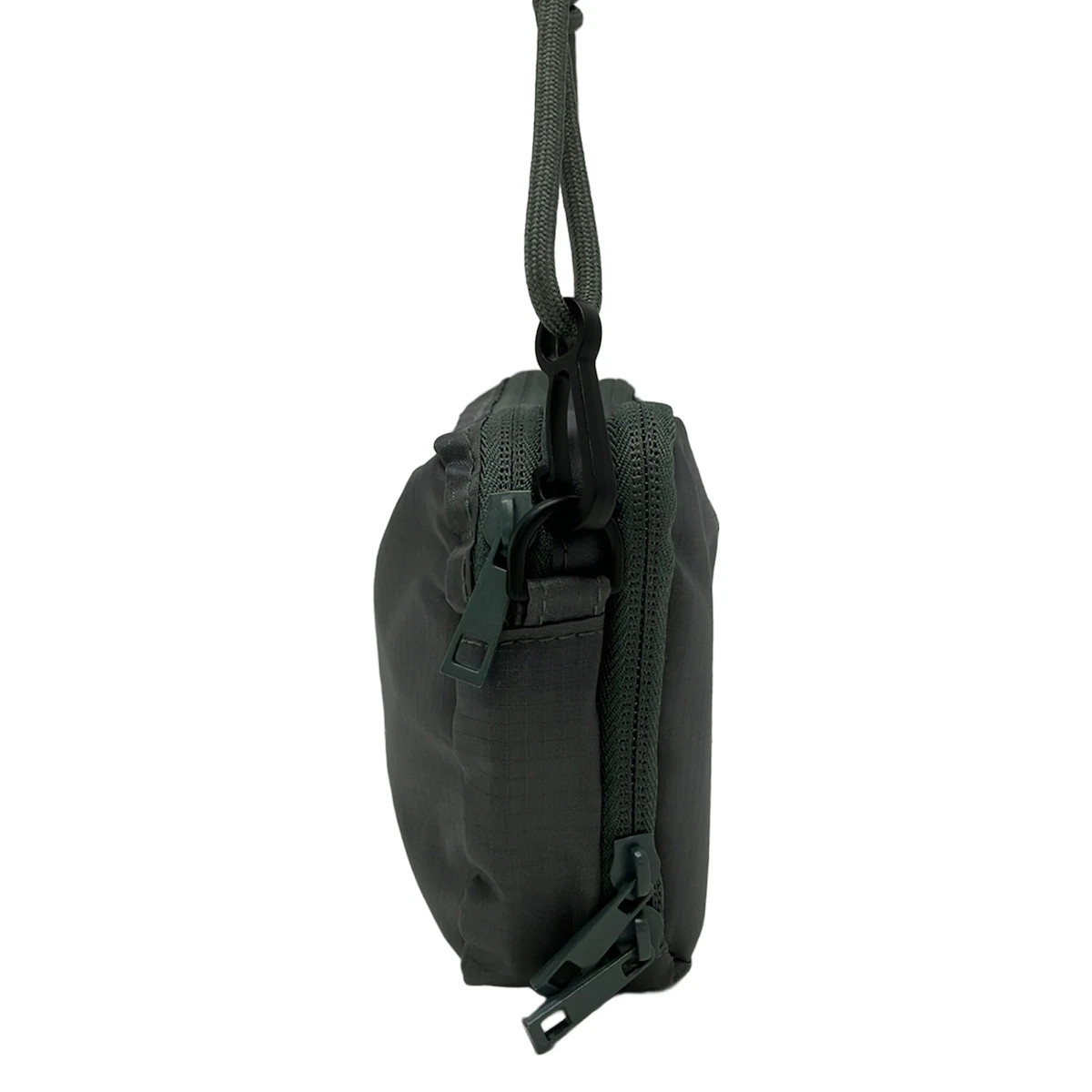 snowpeak Khaki Gray Nylon Shoulder Bag