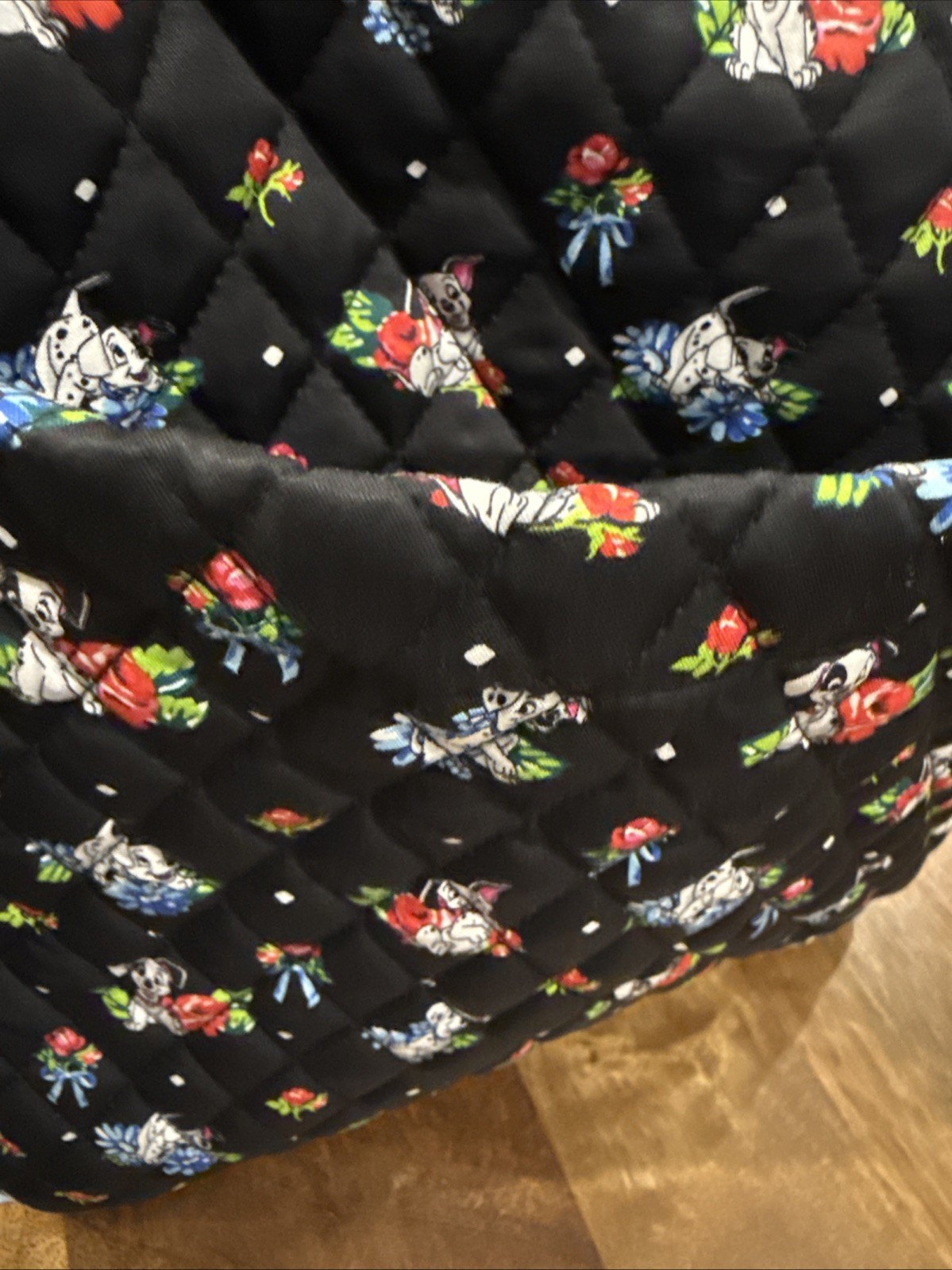 NWT VERA BRADLEY Large Duffel Bag Carry On Disney 101 Dalmatians Dogs $145