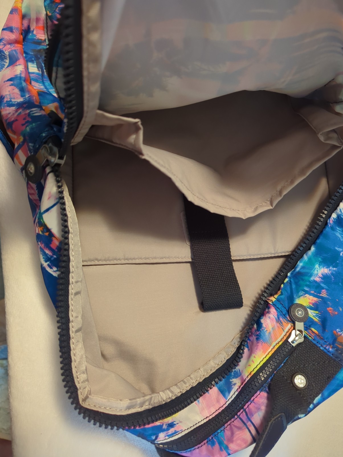 Set/6 Kipling PRINTED PRISM 2 Backpacks, Makeup Pouch Pen Pouch, Lunch Bag, Tote