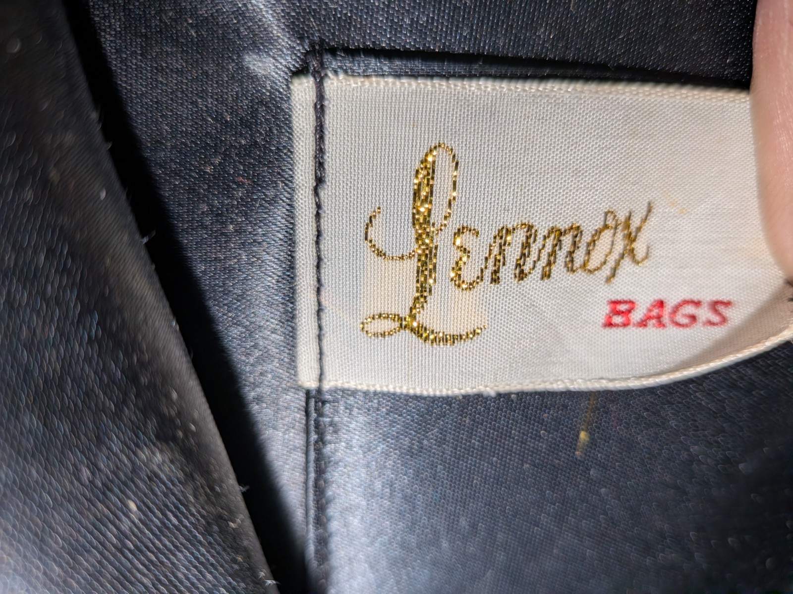 Lennox 1950s Handbag With Interior Pockets
