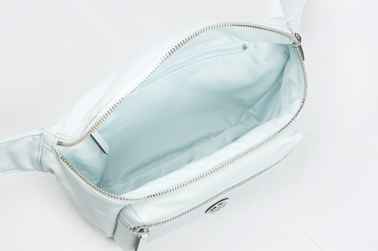 Latest Tory Burch Baby Blue Summit Nylon Belt Bag Sling Fanny Pack 170436 $248
