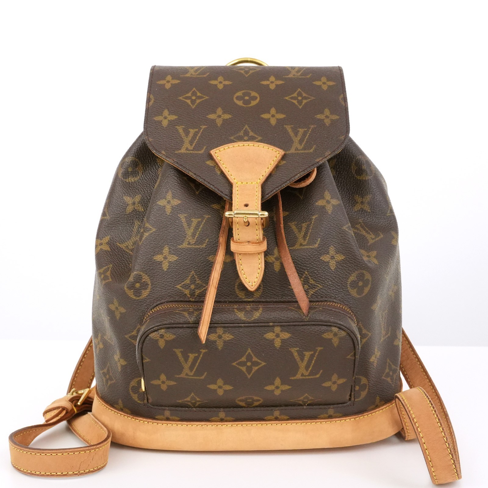 LOUIS VUITTON LV Monogram Montsouris MM M51136 Backpack Bag SP0957 Auth #57904A