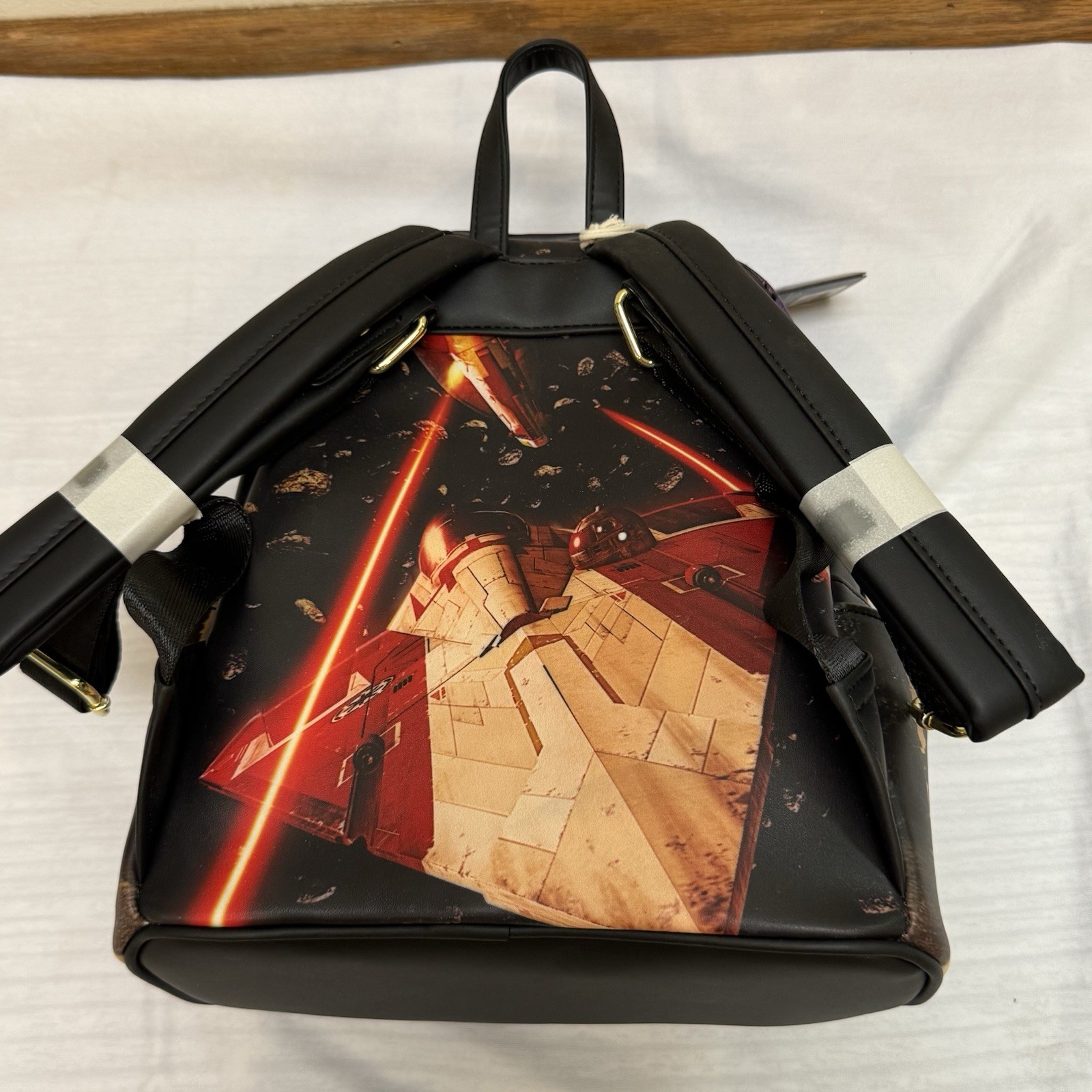 Loungefly Star Wars Episode 2 Attack of the Clones Scene Mini Backpack New