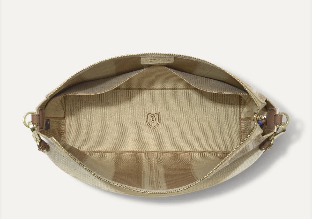 Rothy’s The Daily Crossbody Oat Latte. New with tags