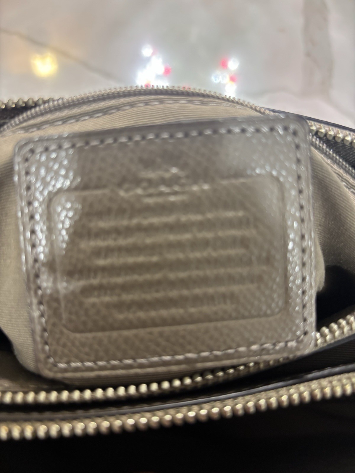 Coach Christie Carryall Taupe Leather F36637 Crossbody