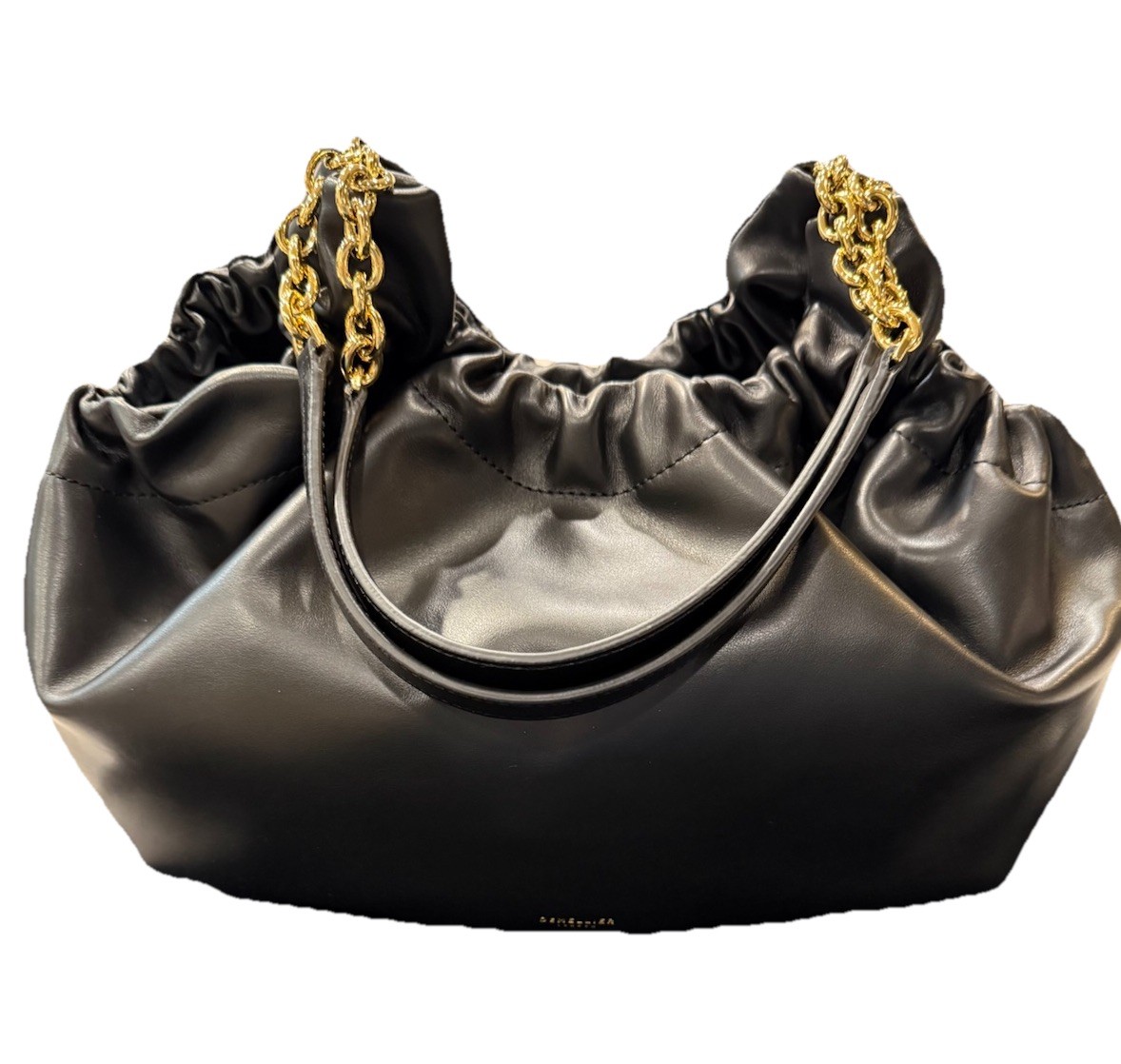 DEMELLIER The Miami Midi Black Shoulder Bag Authentic