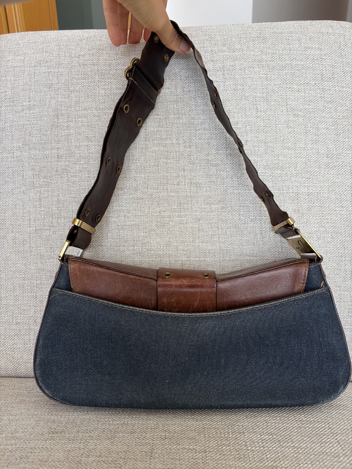 Rare Christian Dior Columbus Denim Bag – John Galliano Era Y2K Archive