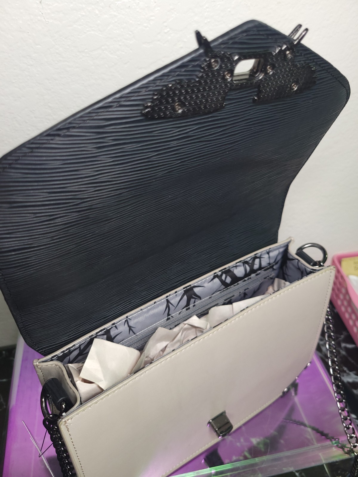 LOUNGEFLY DISNEY MALEFICENT VILLAIN CROSSBODY BAG SLEEPING BEAUTY LIMITED ED