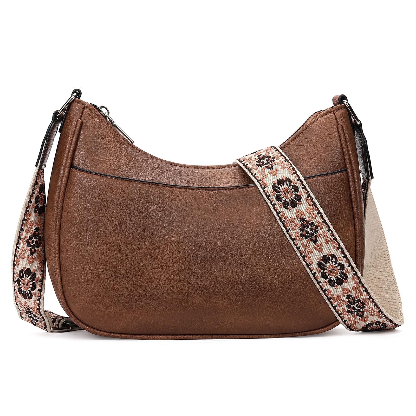 Crossbody Purse for Women,Vegan Leather Crossbody Bags with Adjustable Strap,…