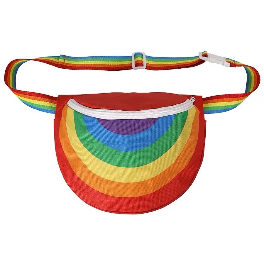 Season of Love Fanny Pack Rainbow Pride Adjustable Waist Bag Adult OSFM NWT