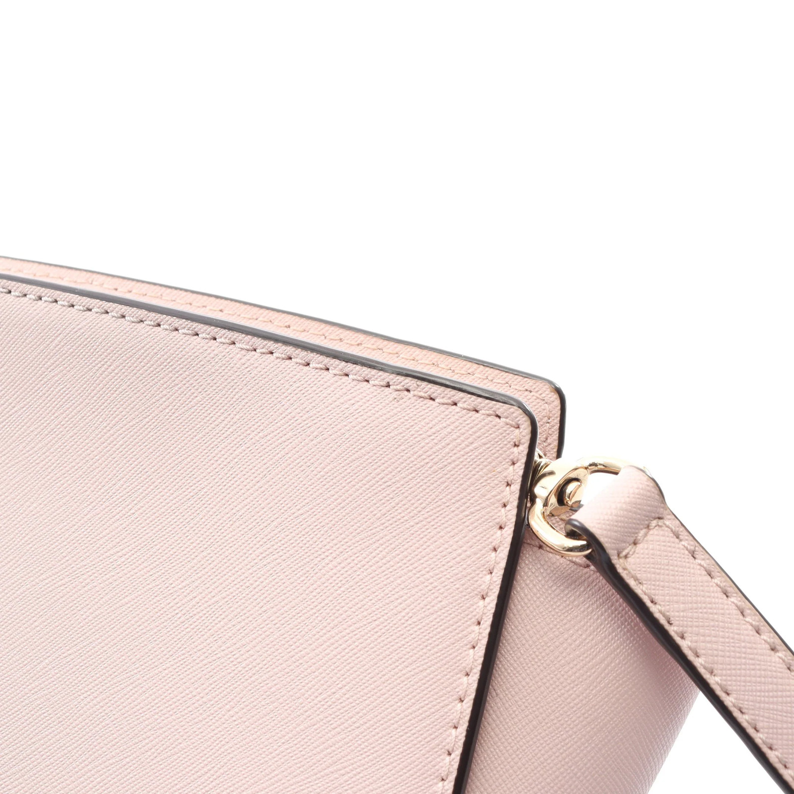MICHAEL KORS Pochette Shoulder Bag Pink Leather #RCB2004