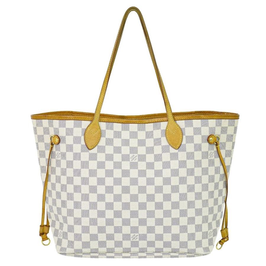 LOUIS VUITTON Bag: N51107 White Grey W30-45×H28×D15cm;