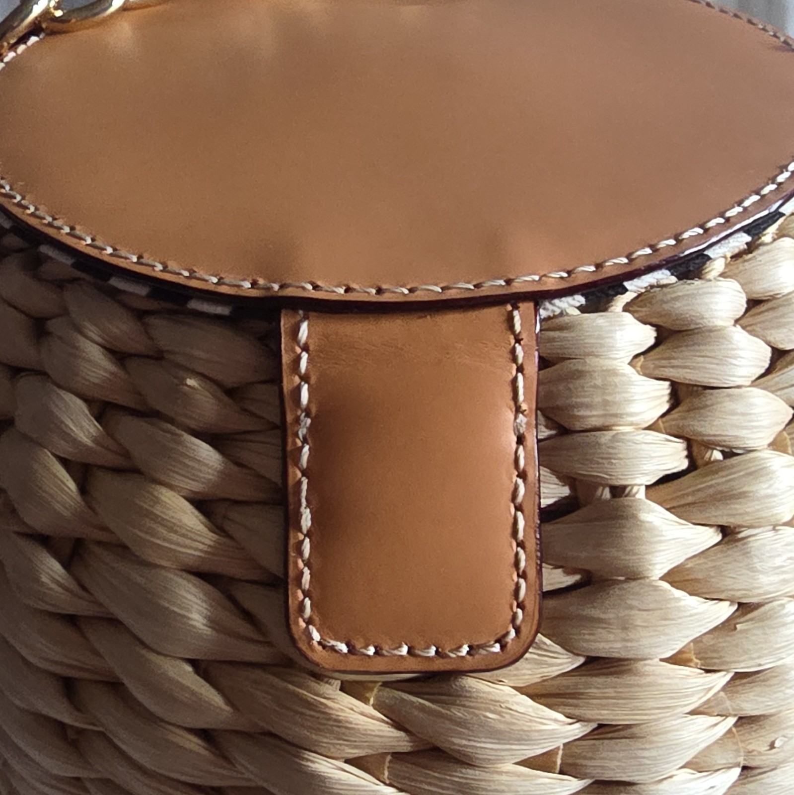 Frances Valentine Tan Honey Pot bag