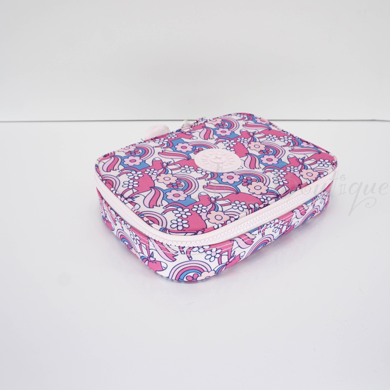 Kipling 100 Pens Case Pencil Accessory Box Polyester AC7252 Mystical Mane Multi