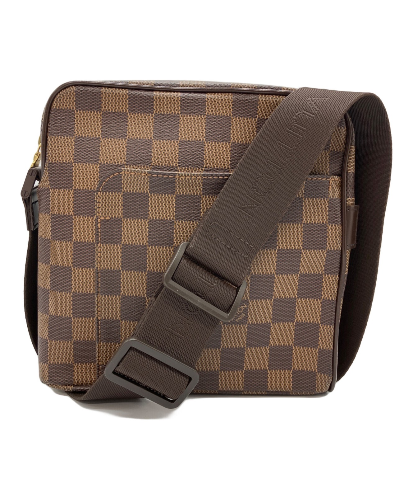 Louis Vuitton Olaf PM N41442 Coated Canvas Brown Shoulder Bag #TFB9788