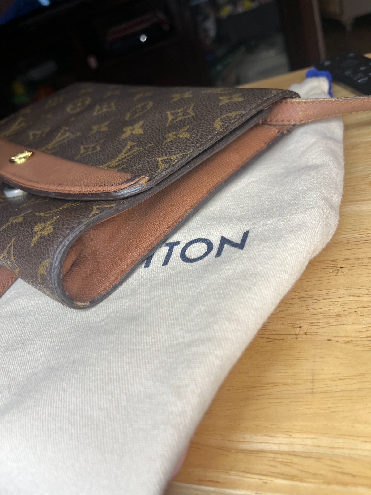 Louis Vuitton Monogram Bordeaux 2Way Bag Shoulder Bag