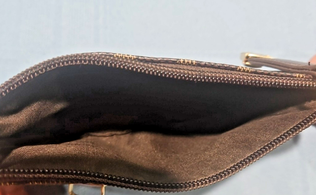 Small Brown Purse 8 X 4.5 In