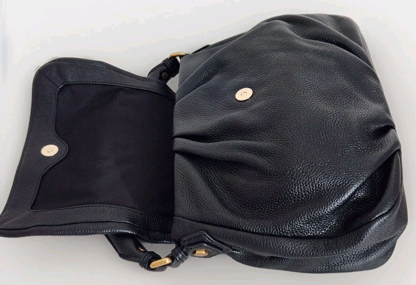 🌞MARC JACOBS CLASSIC LIL UKITA BLACK LEATHER CROSSBODY SHOULDER BAG🌺NWT!
