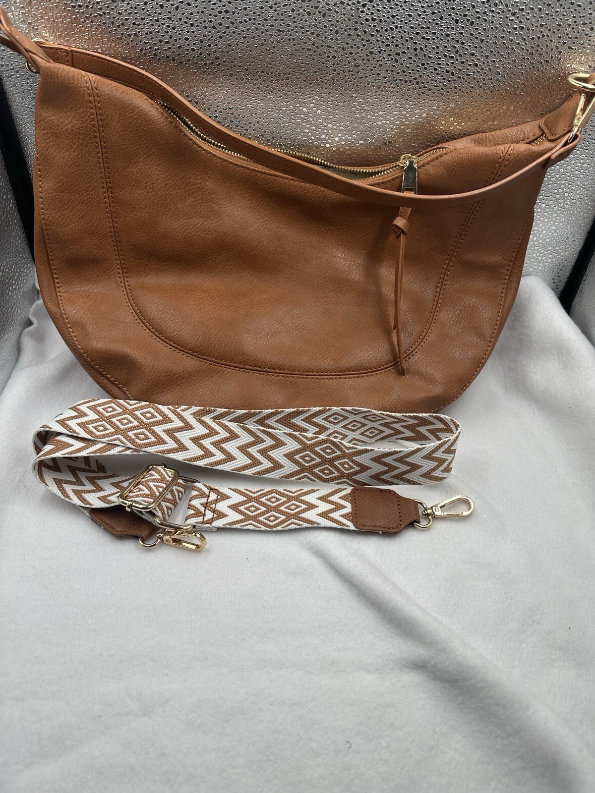 Tan Hobo Bag