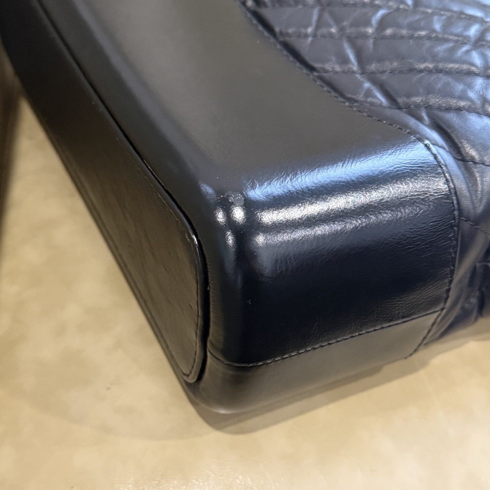 Chanel GABRIELLE Medium Size 28x21x88cm Leather, Black New Store Promo WYSIWYG