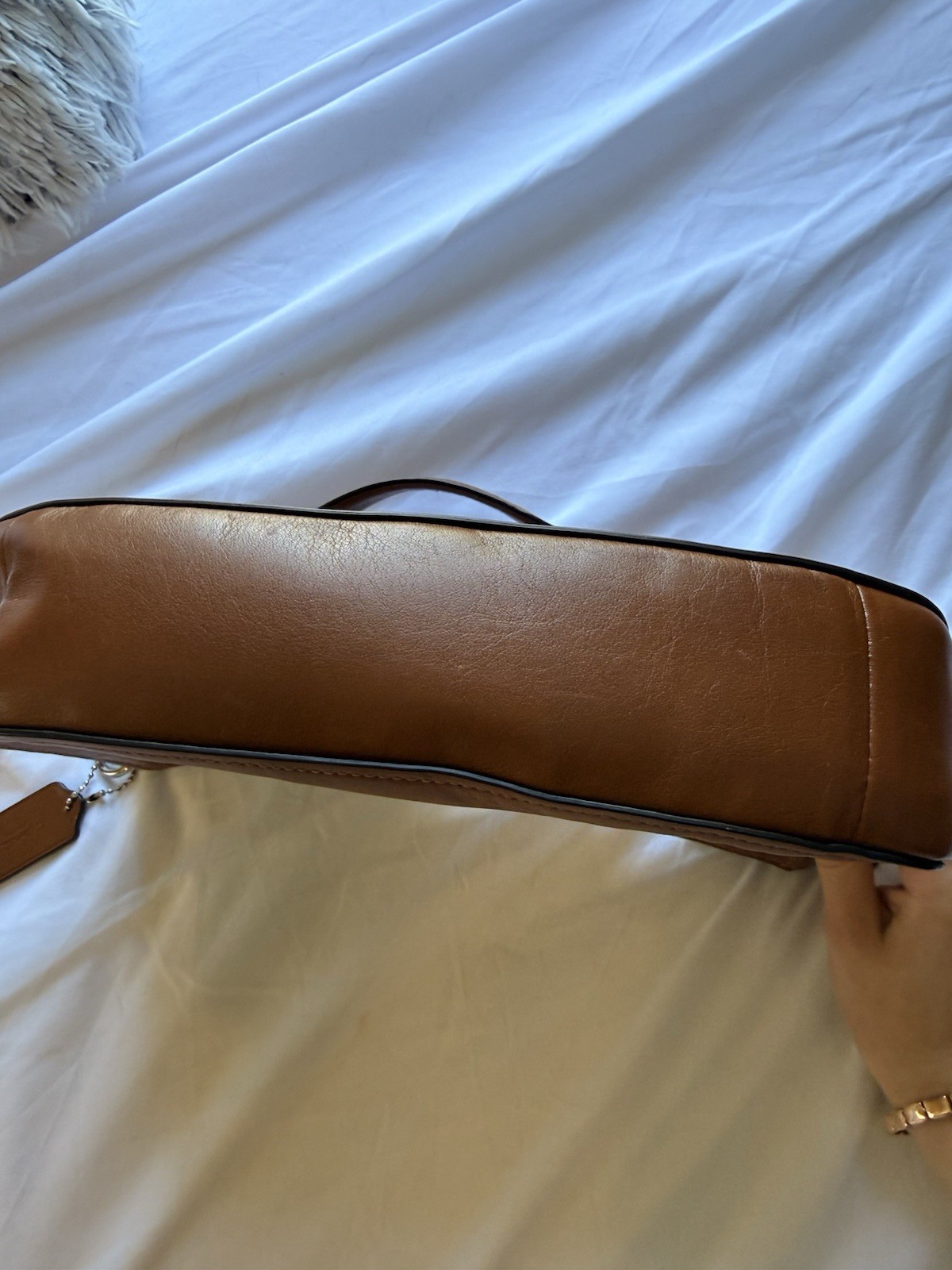 Coach Chelsea Chestnut Brown Hobo Shoulder Bag Purse