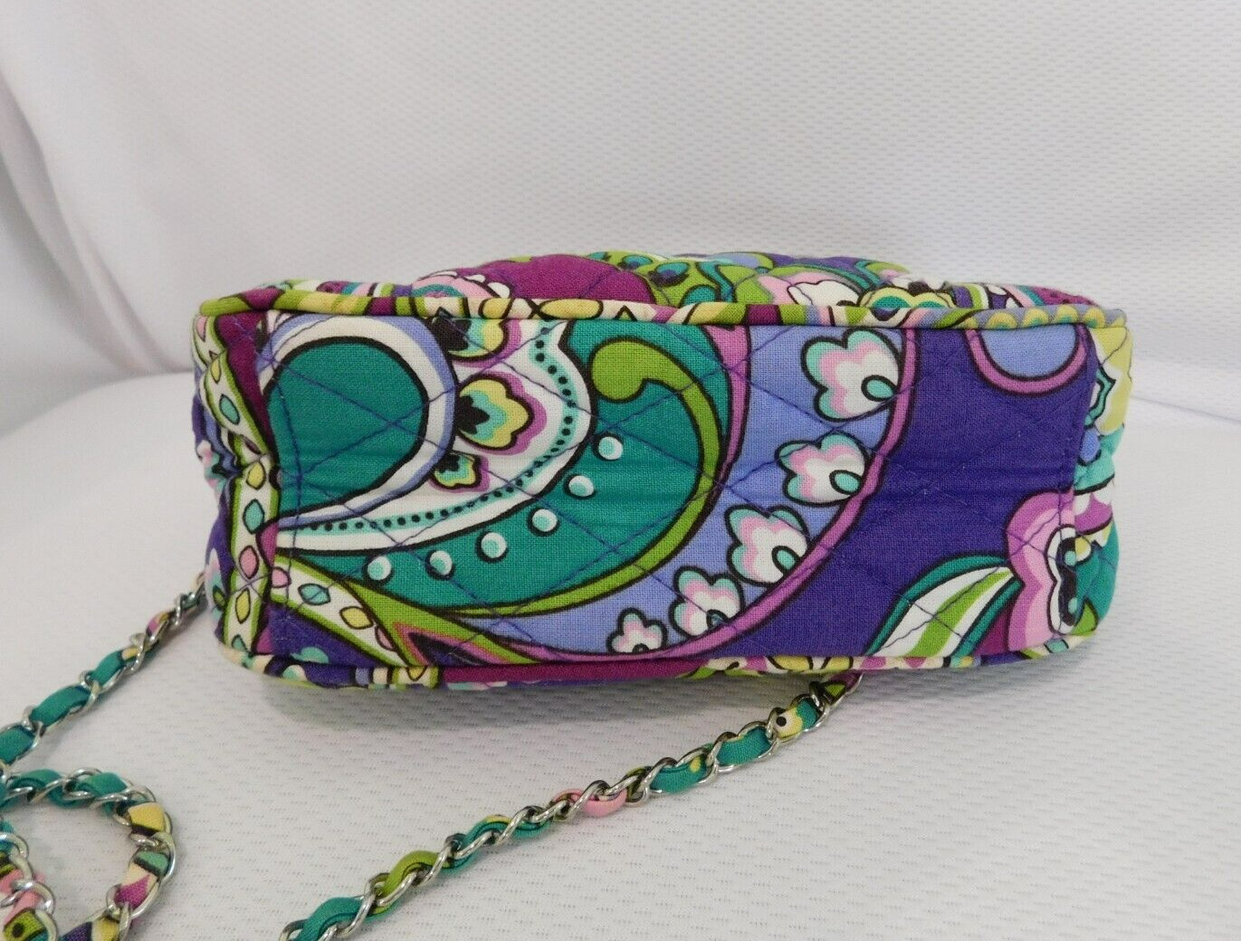 VERA BRADLEY Tote Bag & Matching Crossbody Purse – Heather Pattern – Very Nice