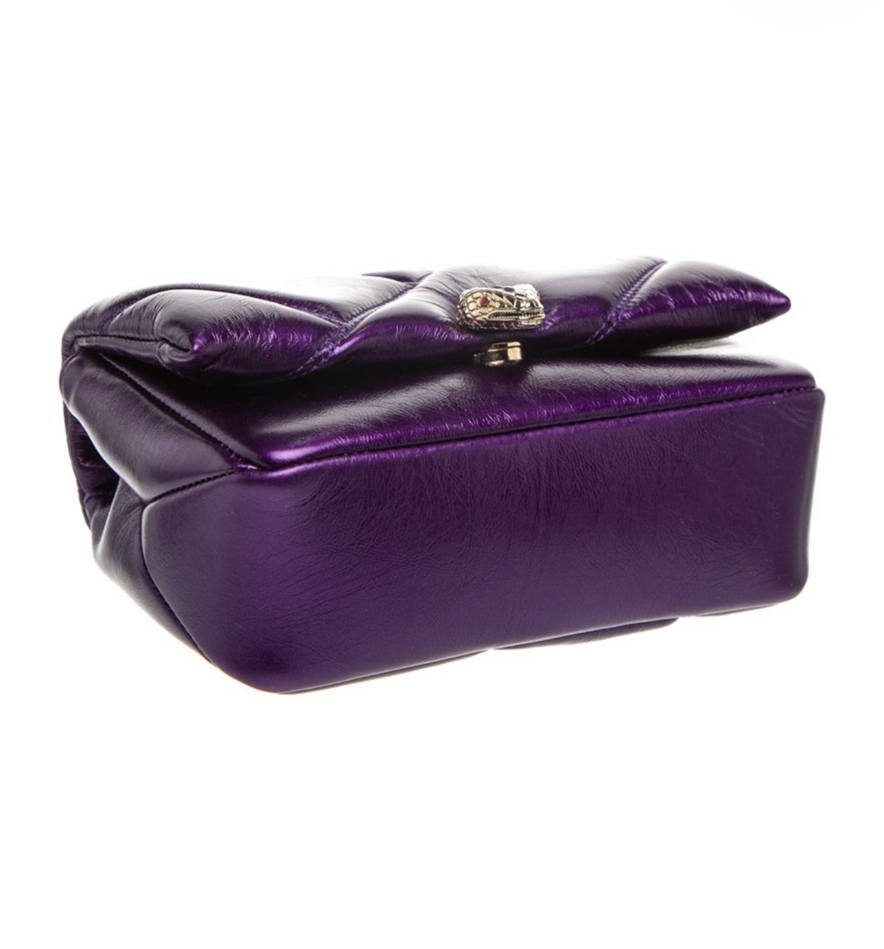 BVLGARI Serpenti Cabochon Mini Amethyst Purple Body Bag l