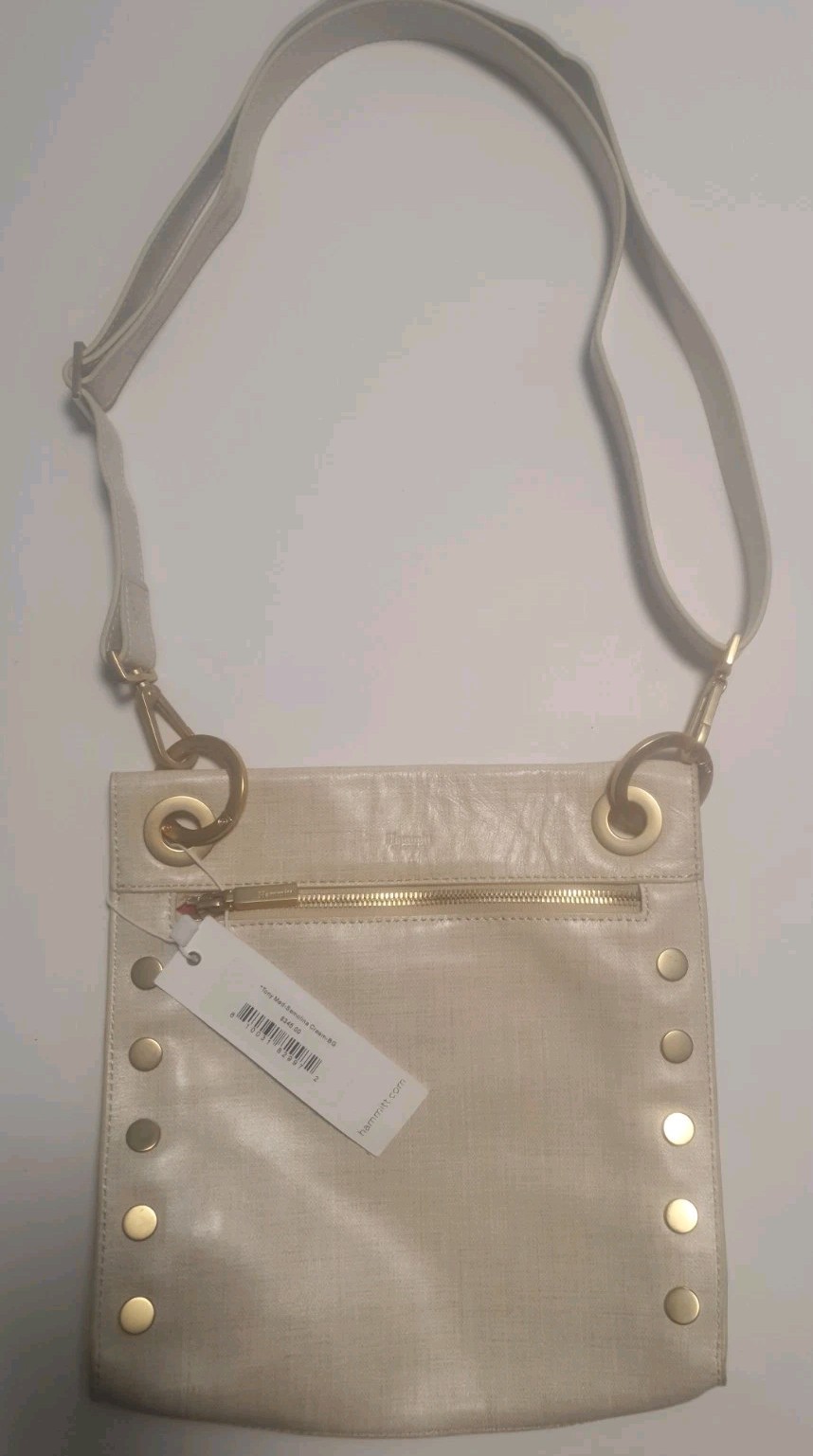 Authentic Hammitt Tony Med-Semolina Cream-BG Retail: $345.00 NWT
