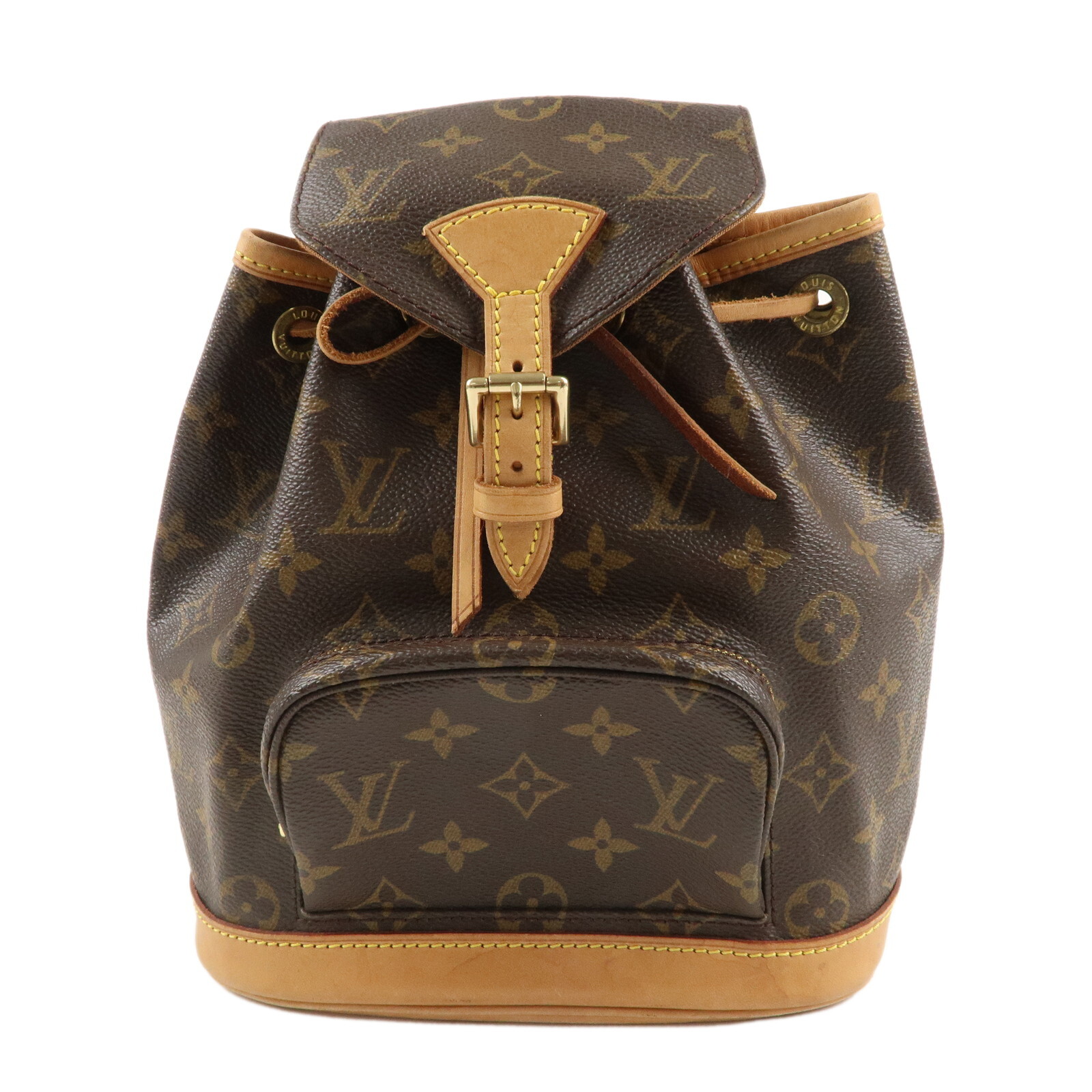 Louis Vuitton Monogram Mini Montsouris Backpack Bag M51137 Auth Used
