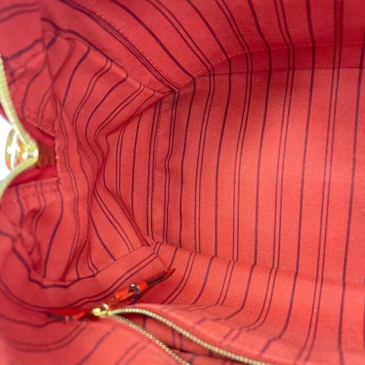 Louis Vuitton Speedy Bandoulière 25 Red Empreinte Leather Gold Hardware Auth