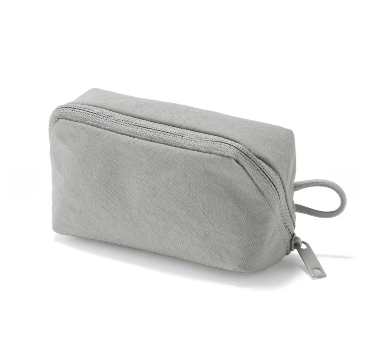 MUJI Japan pouch gray s size 11×6×3.5