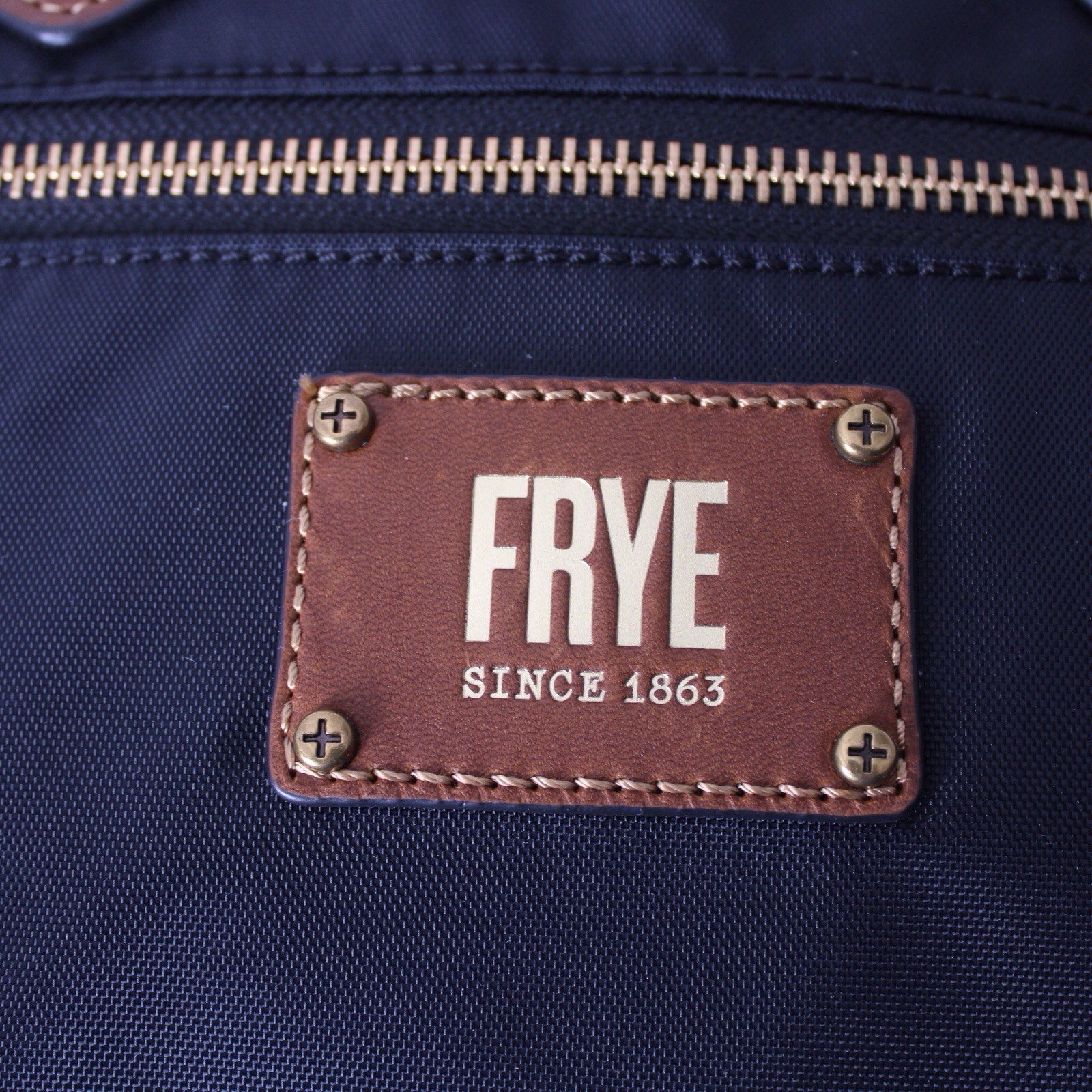 New FRYE Small Black Women Tote NWT Ivy Small Satchel $148 Leather Trim DB555