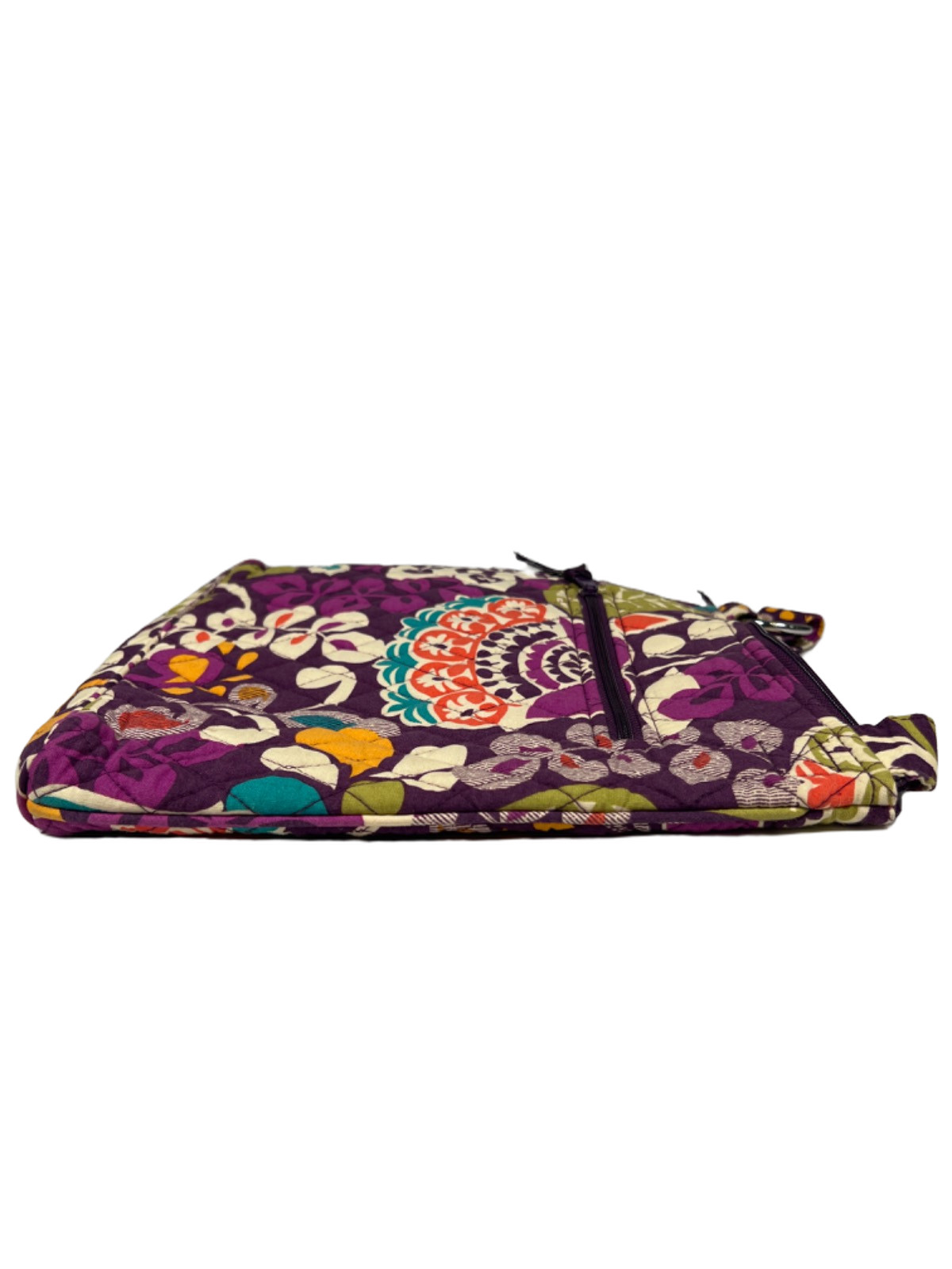 Vera Bradley Women’s Purple Plum Crazy Quilted Crossbody Purse