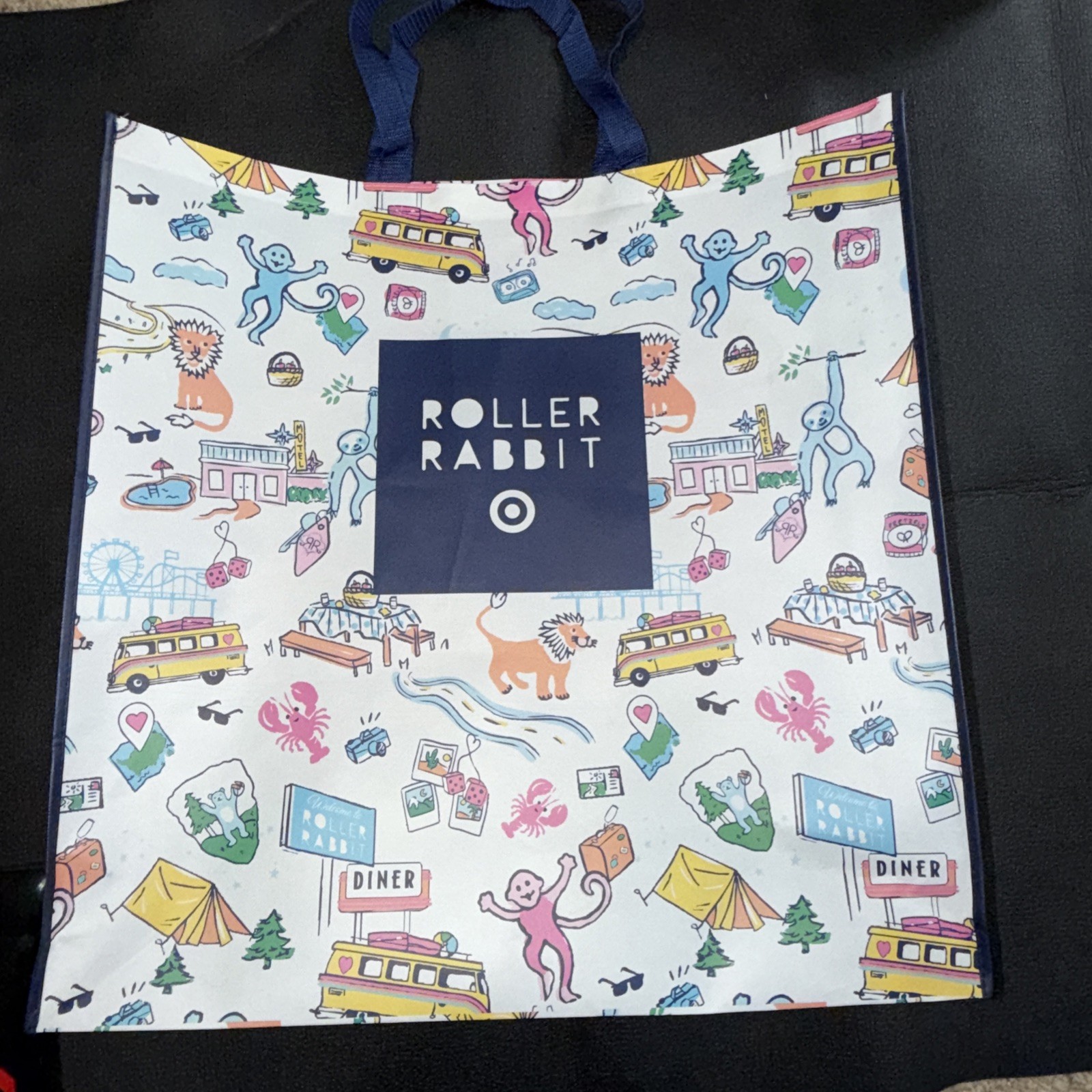 Roller Rabbit Target Exclusive Shopping Bag Tote 3/7/2026 Rare Gift Promo
