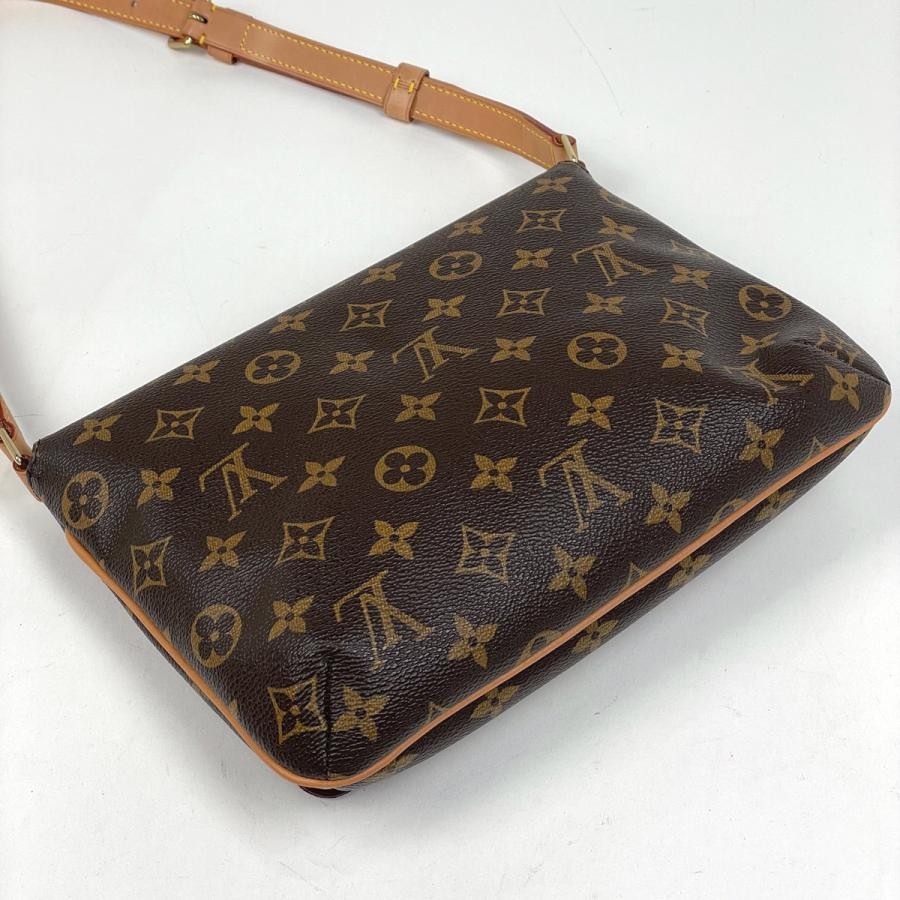 Louis Vuitton Musette Tango Monogram Brown Handbag M51388 #BS4690