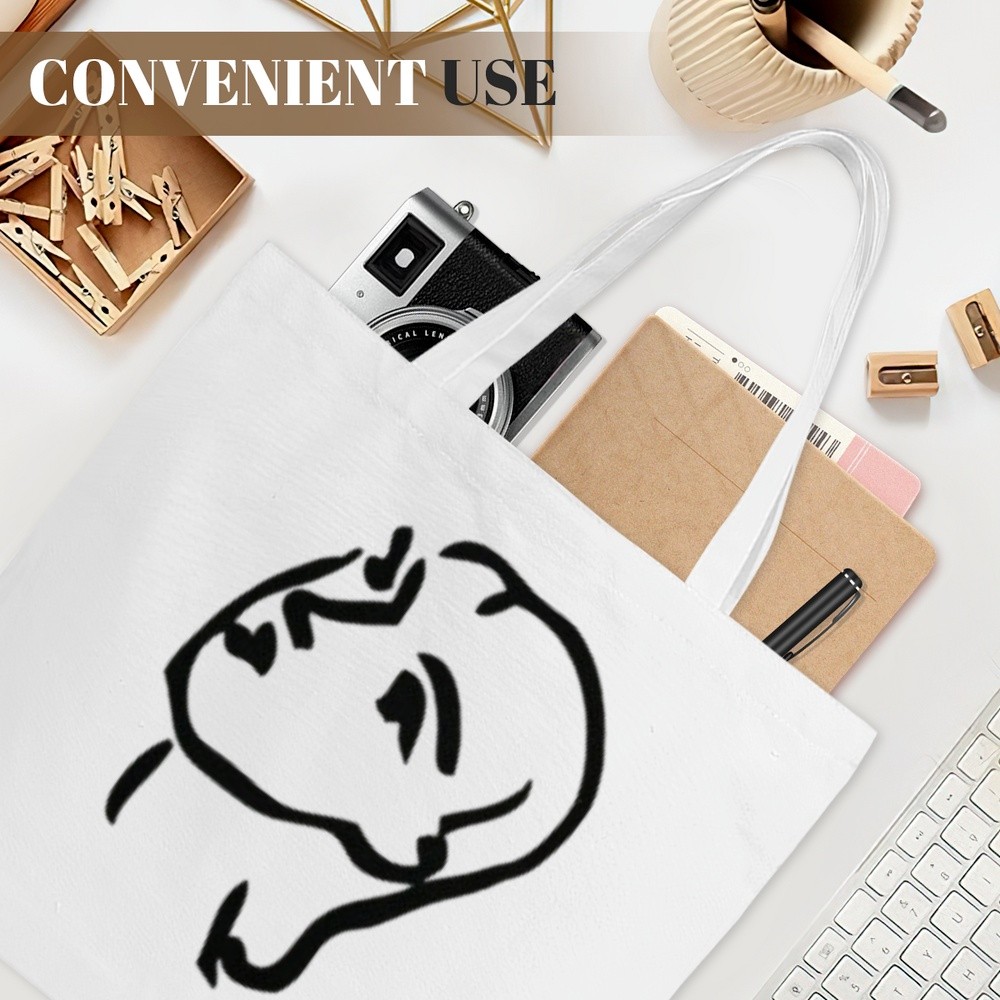 Unique Custom Canvas Bag Print Text Photo Best Friend Birthday Present