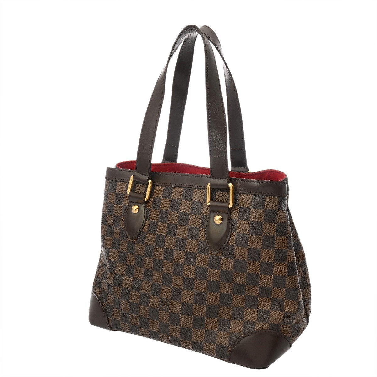 LOUIS VUITTON Hampstead PM N51205 Damier Damier canvas Ebene Women Tote Bag