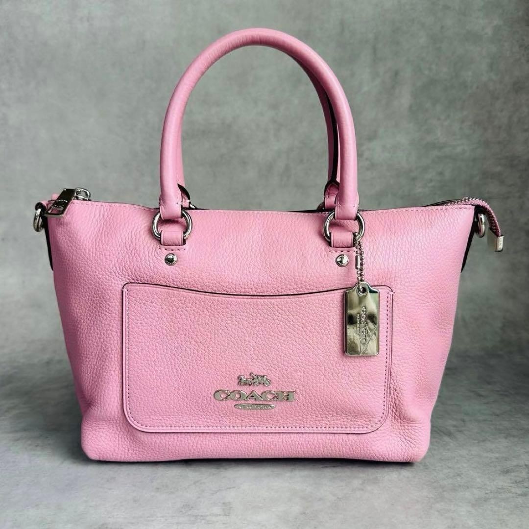 COACH Mini Emma Satchel Bag 2Way Bag