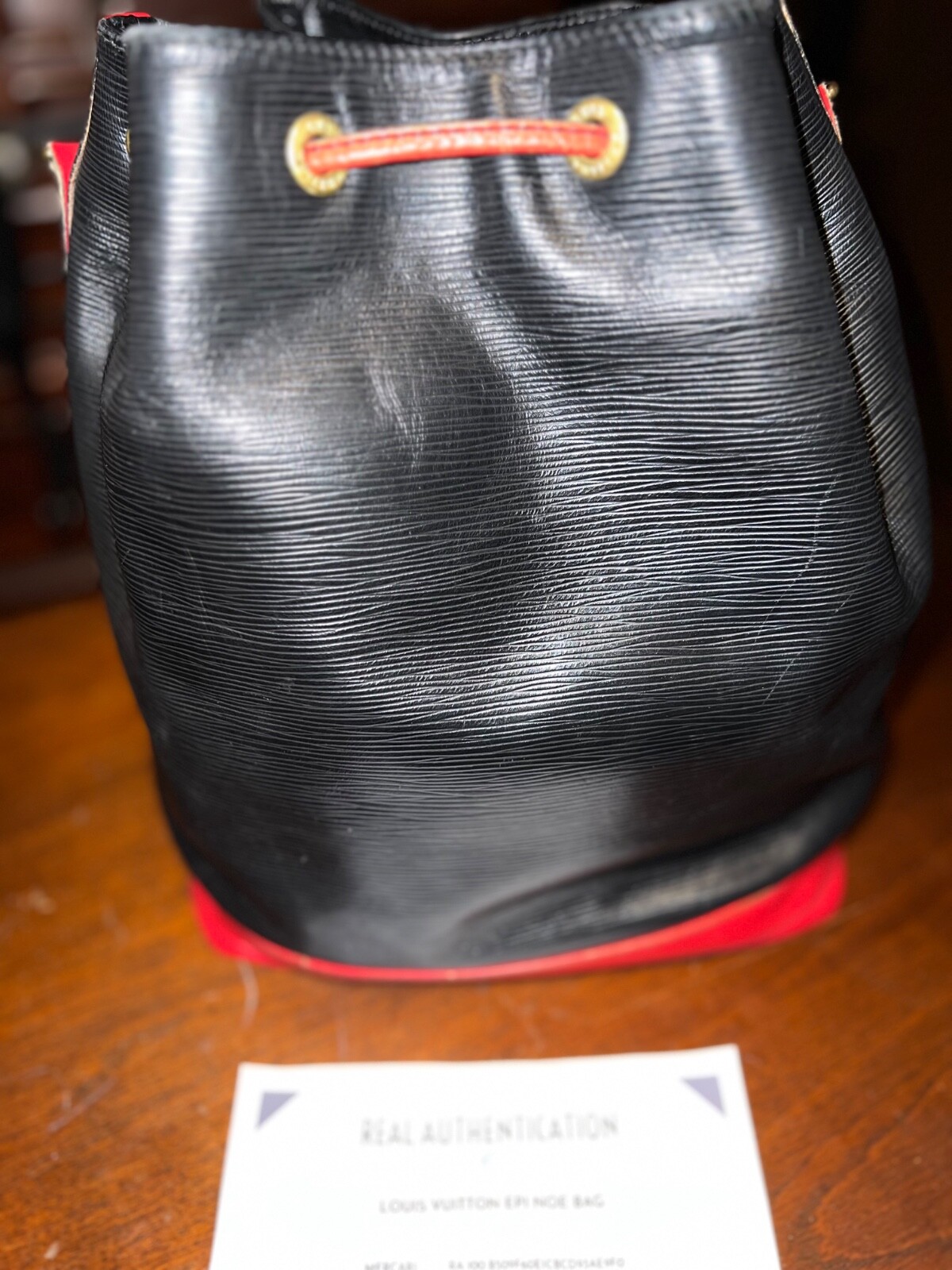 Louis Vuitton Epi Leather Noe GM Shoulder Bag Tote Black NéoNoé