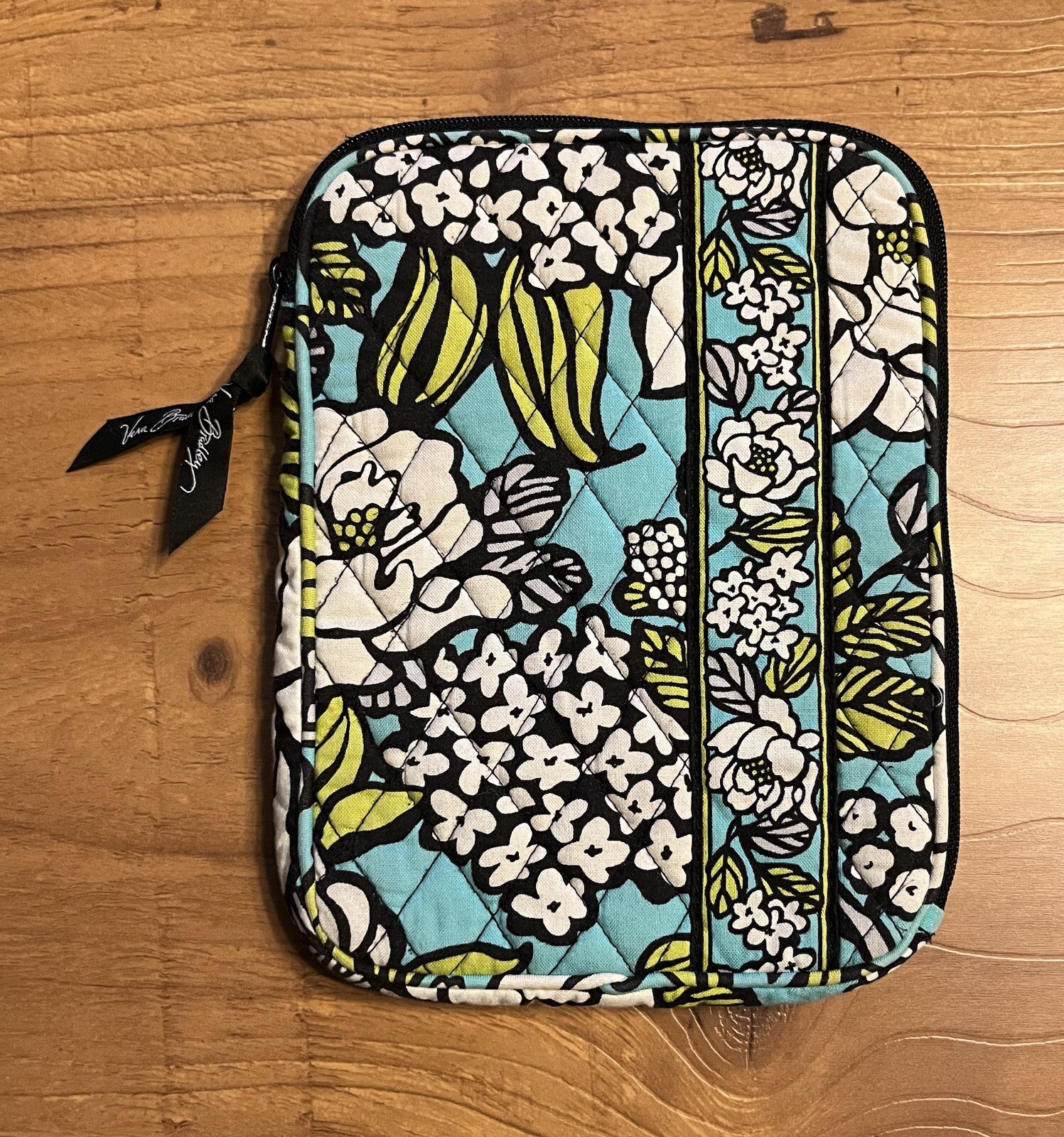Vera Bradley ISLAND BLOOMS Floral E Reader iPad Zip Around TABLET CASE Nice!