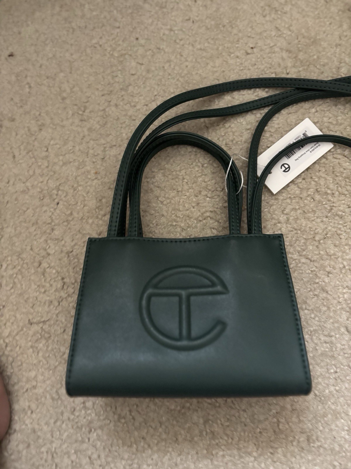Telfar Small Dark Olive Shopping Bag