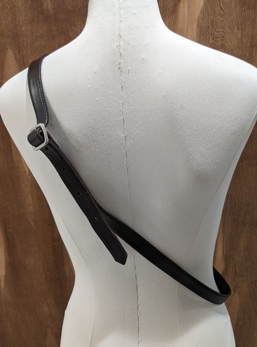 BRUNELLO CUCINELLI Brown Leather Belt Bag Crossbody Belt