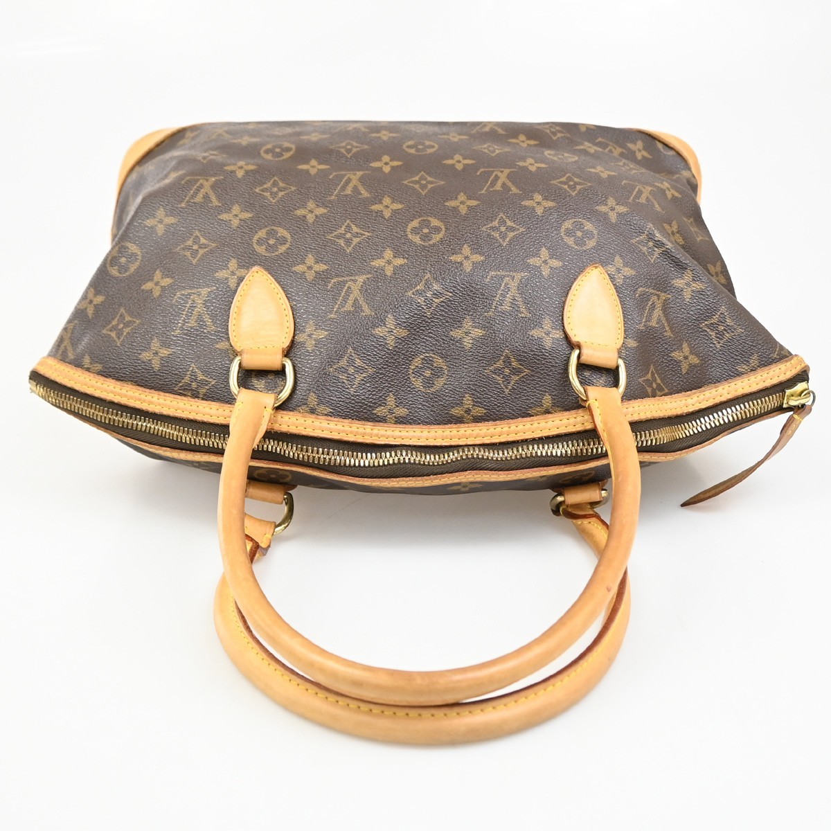 LOUIS VUITTON Lockit Horizontal Shoulder Bag Monogram Leather BN M40104 75TA725
